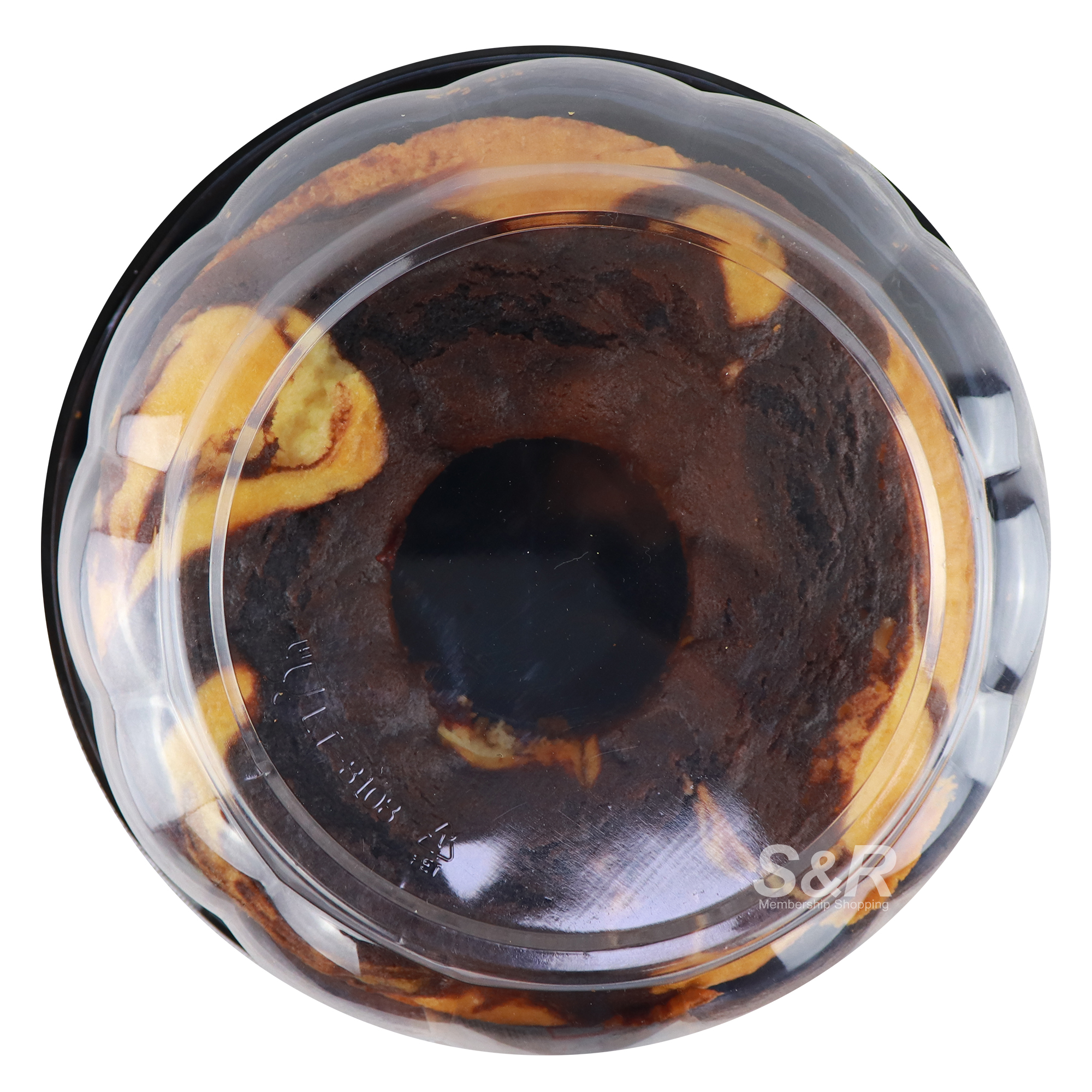S&R Regular Vanilla Marble Ring Cake 9-inch S&R Regular Vanilla Marble Ring Cake 9-inch